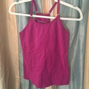 Beyond Yoga Pink Yoga Tank